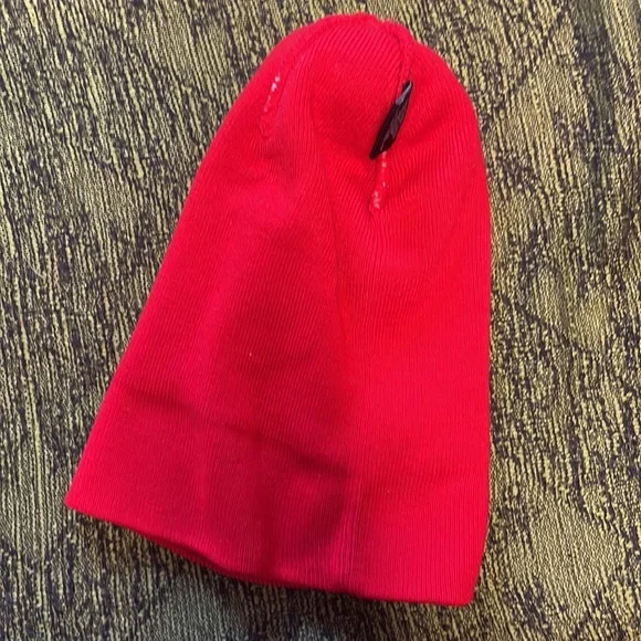 Army crew striped beanie hat - Picture 5 of 6